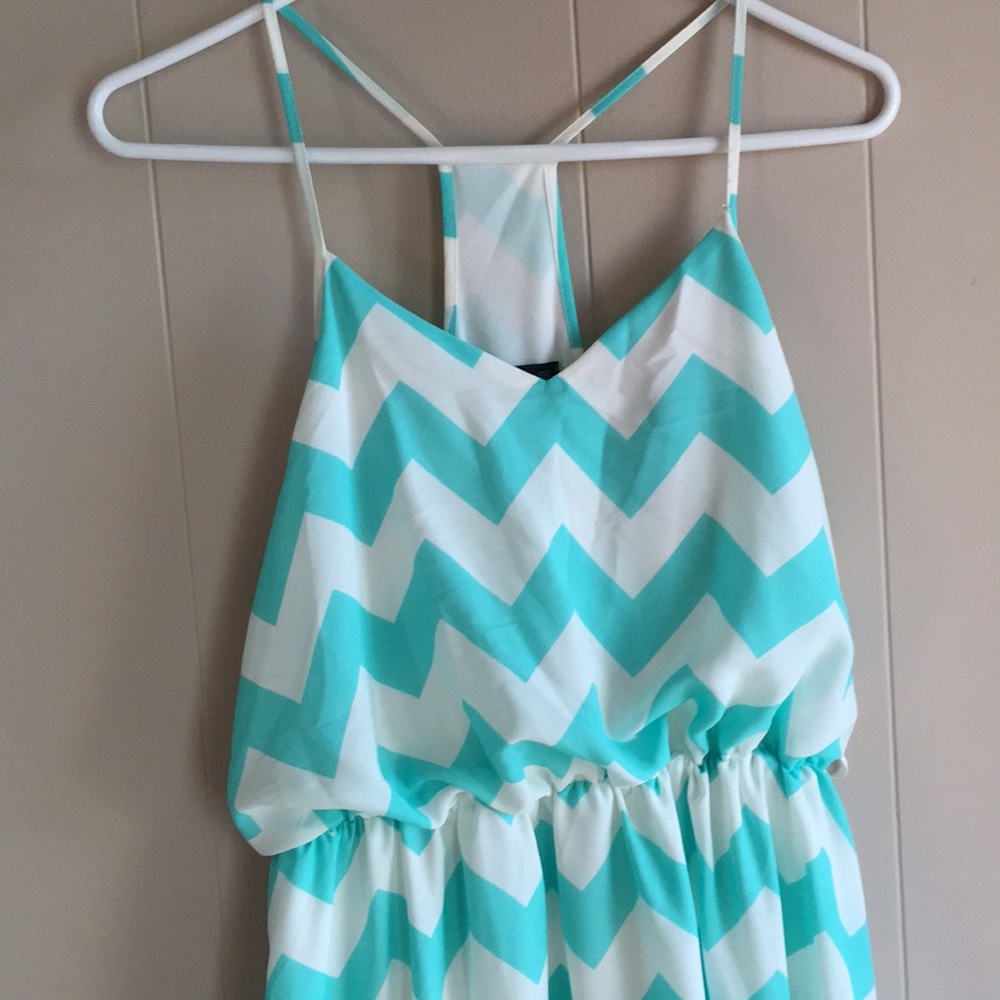Chevron Maxi Dress